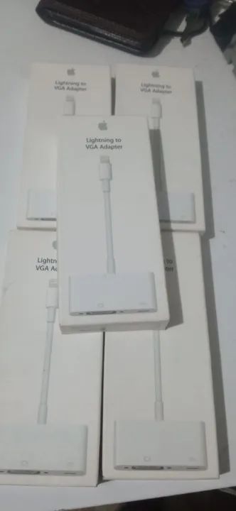 Cabo Adaptador Lightning Para Vga - Vga Para iPhone E iPad - Foto 4