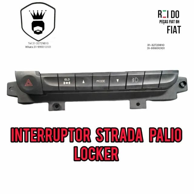 Interruptor Strada e Palio Locker 