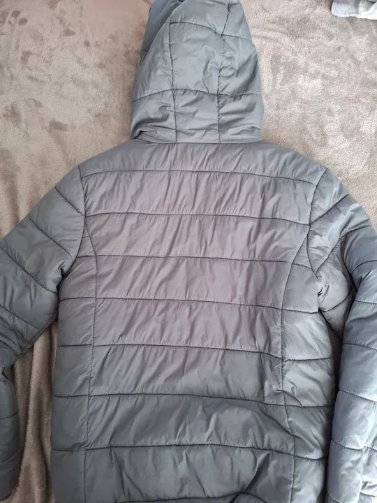 Jaqueta de inverno infantil - cinza - Foto 3