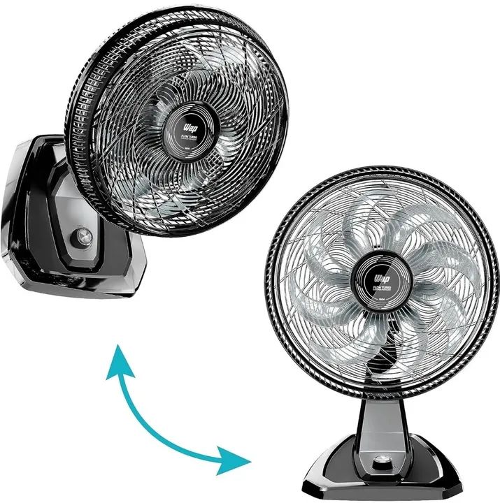 Ventilador de Mesa e Parede Flow Turbo Wap 180W - Foto 2