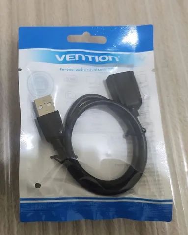 Extensor USB 2.0 - PC- PS4 - PS5 - XBOX - 50 CM -  Macho/Fêmea - Vention