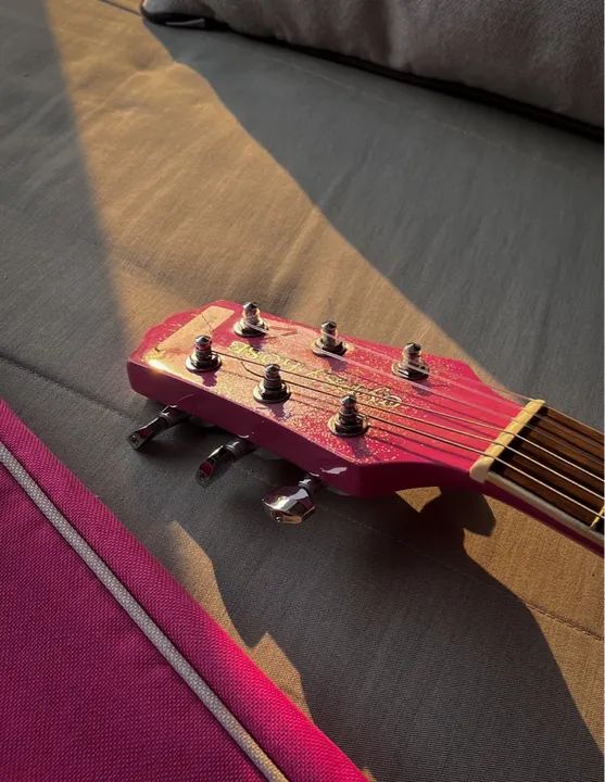 VIOLÃO ROSA GYPSY ROSE