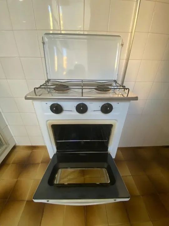 FOGÃO PORTÁTIL VENAX GEMINI 2 BOCAS À GAS BRANCO - Foto 3