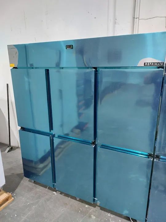 Geladeira comercial 6 portas inox 1200 litros nova pronta entrega  - Foto 2