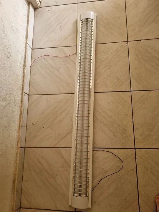 5 Luminárias Tubular para Teto de led