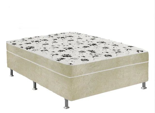 Cama Box Conjugada Casal Mola Ensacada 55x138x188 - Foto 2