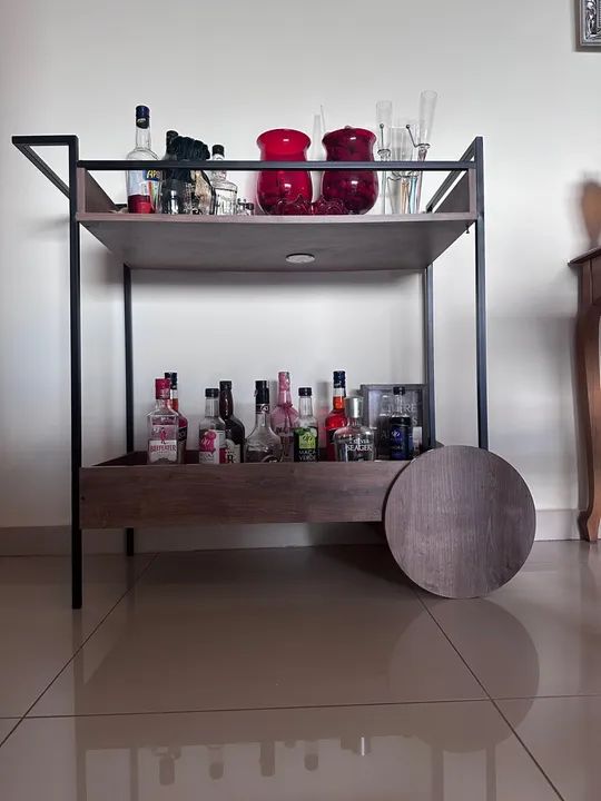 Carrinho bar lindo!!! - Foto 2