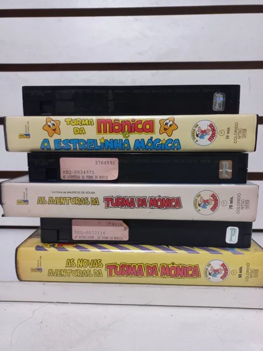  fitas vhs antigas 3 peças  - Foto 3