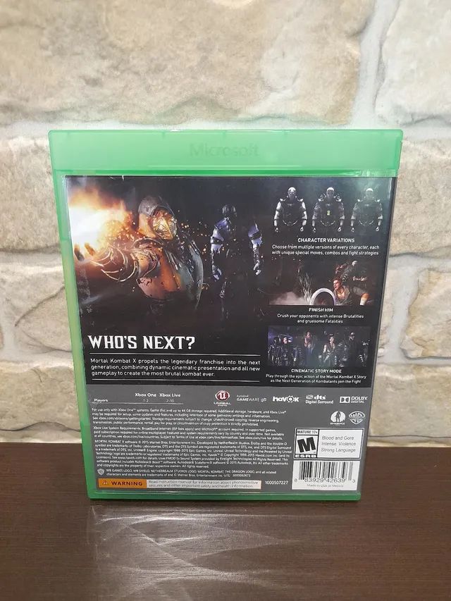 Jogo Mortal Kombat X de XBOX ONE - Foto 3