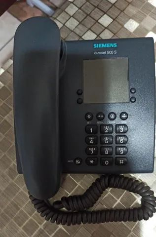 Telefone Siemens Modelo Euroset 805S Original Impecável Semi Novo 50 - Foto 2
