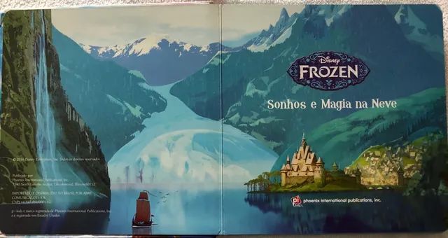 Livro Frozen- Sonhos e Magia na Neve- Phoenix - Foto 3