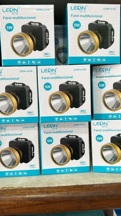 Lanterna led de cabeça farol - Foto 3