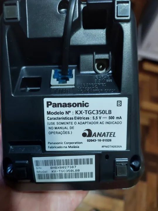 Telefone sem fio Panasonic 