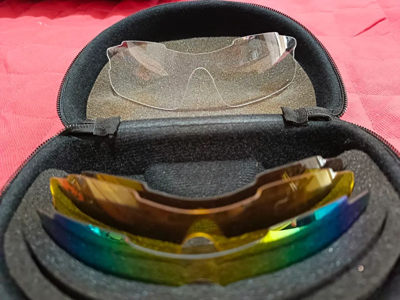 4 LENTES DE REPOSIÇÃO, PARA ÓCULOS ESPORTIVO , LEIA O ANÚNCIO - Foto 3