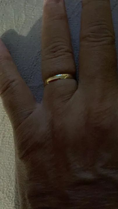 Alianças de casamento em ouro 18k Niterói Cachoeira São Francisco Zap *