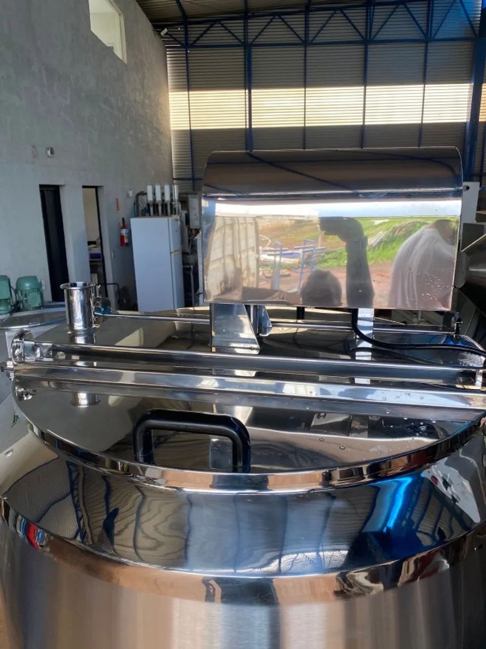 Tanque Misturador Encamisado em Aço Inox 316 L com Aquecimento Elétrico - Novo Sem Uso - Foto 5