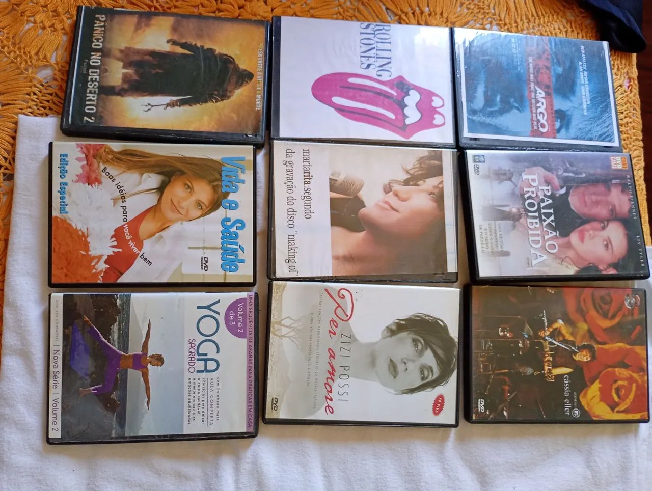Coleção de DVDs Variados - Filmes e Shows