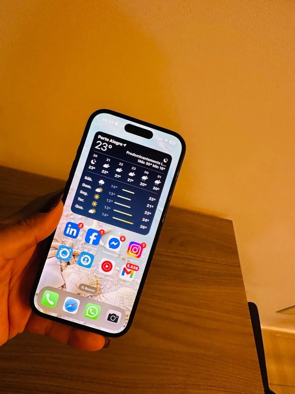 iPhone 15 - 128GB - Titânio Preto