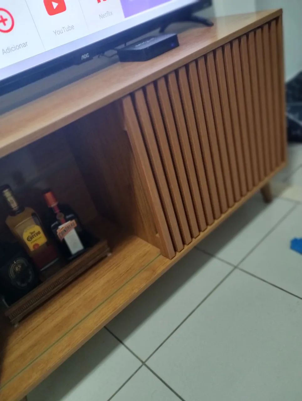 Rack de madeira vintage - Foto 2