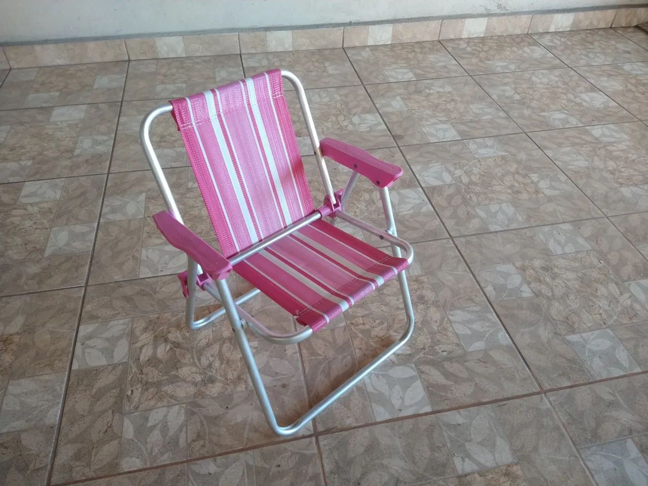 Cadeira de praia Infantil ( alumínio)