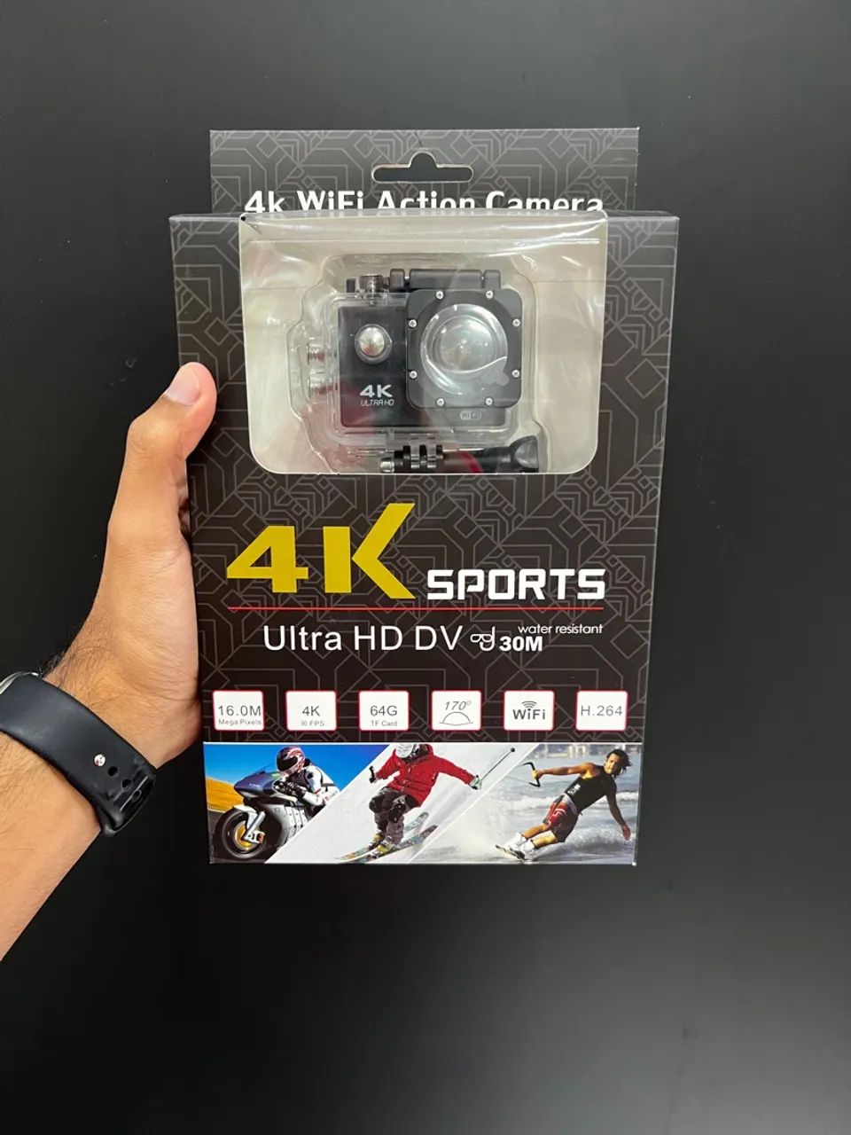 Câmera Sport 4k ultra HD