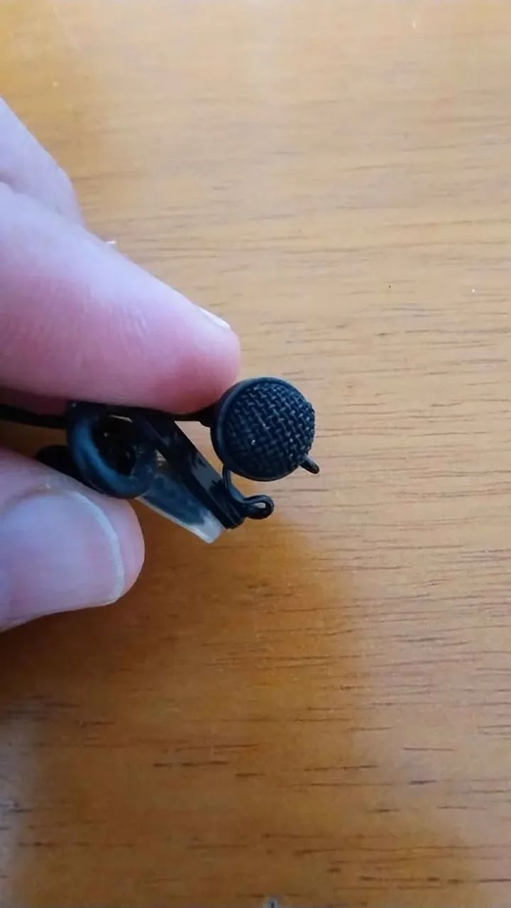 Microfone de lapela omnidirecional miniatura Sony ECM-77B - Foto 5