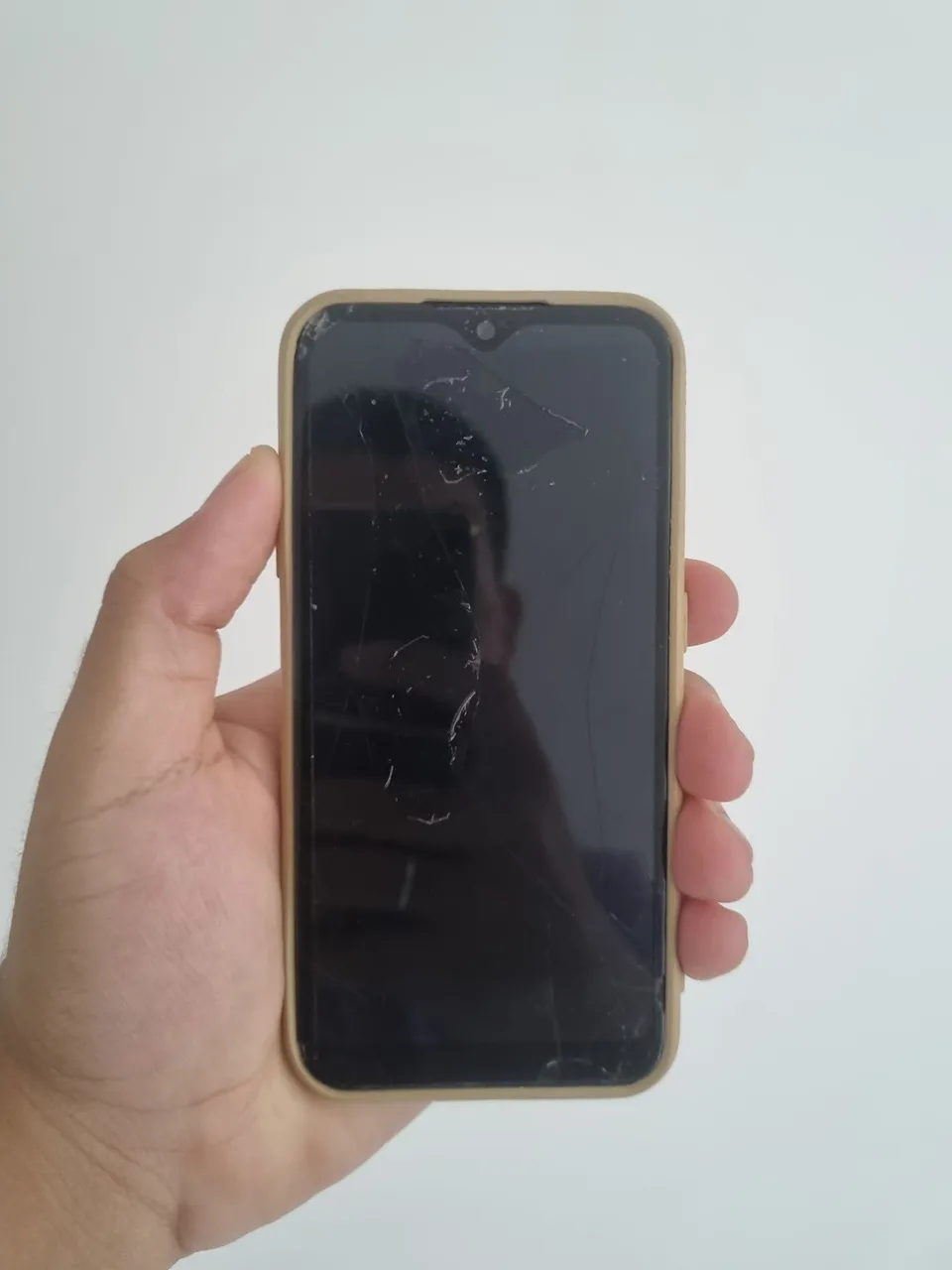Tela de Celular Danificada - Para Reparo ou Peças