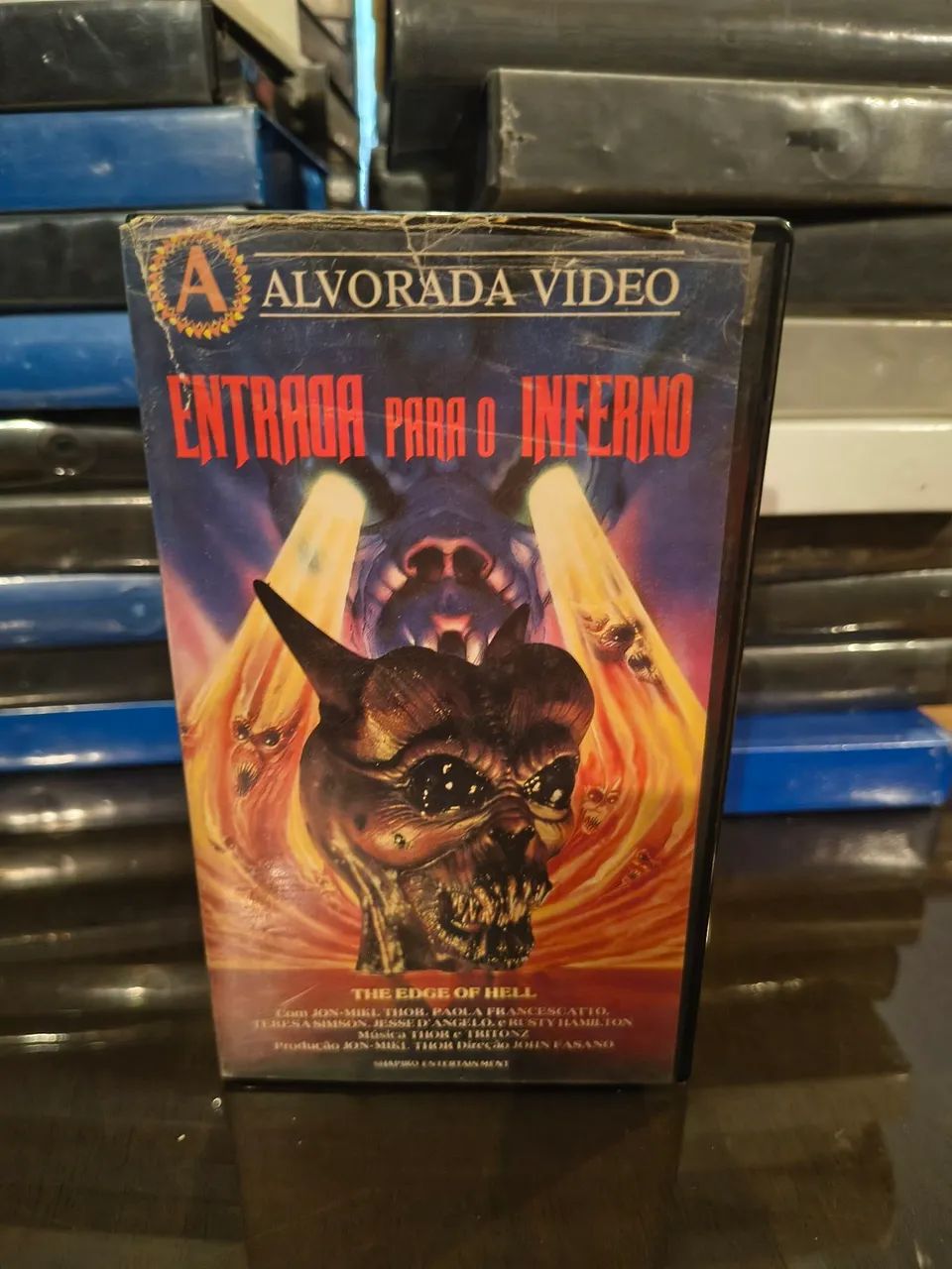 VHS 'Entrada Para o Inferno'