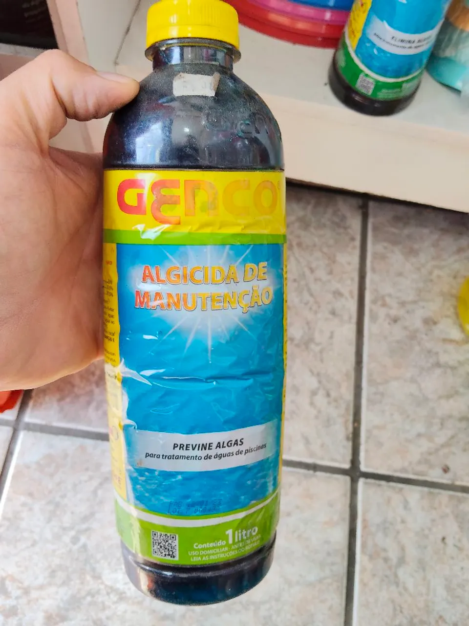 Algicida para Piscina GENCO 1 Litro