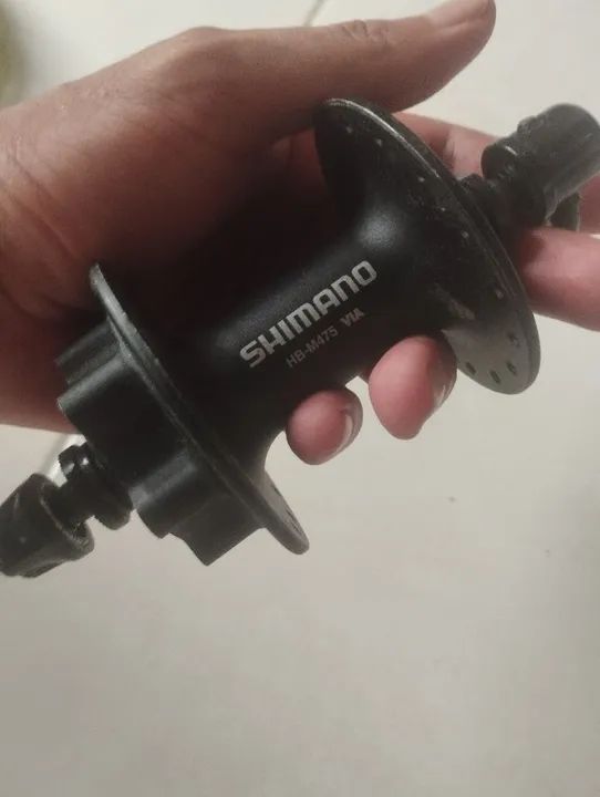 Rolamento Traseiro Shimano HB-M475 V/A