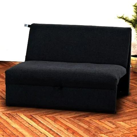 Sofa Cama Malu Jade Cinza - Frete Grátis - Receba Hoje - Foto 2