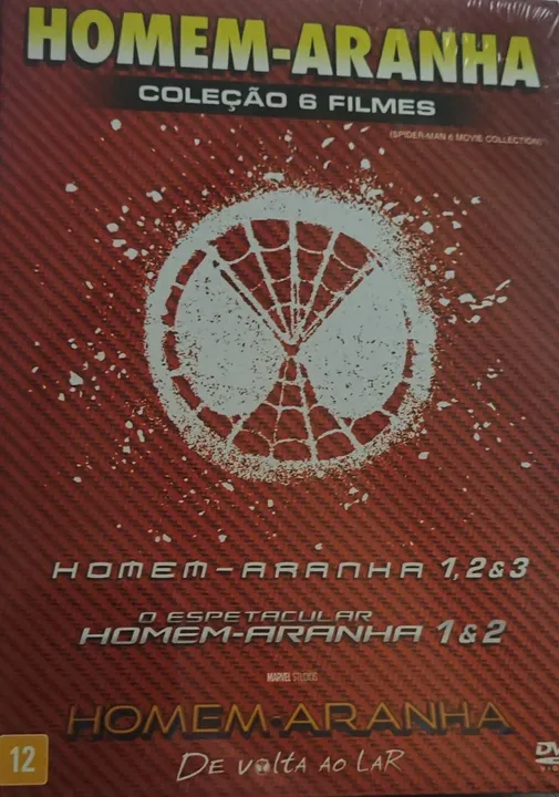 Coleção Homem-Aranha - 6 Filmes - DVD