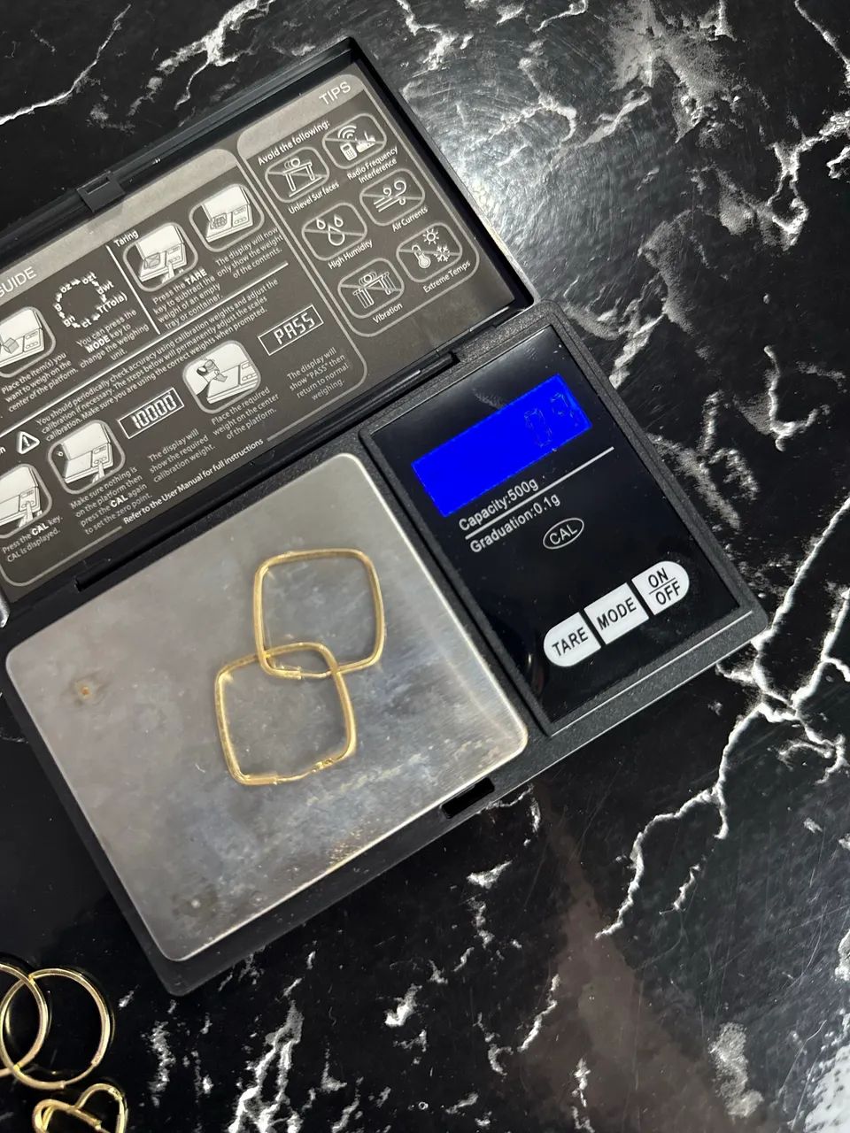 Brincos em ouro com defesa - Foto 2