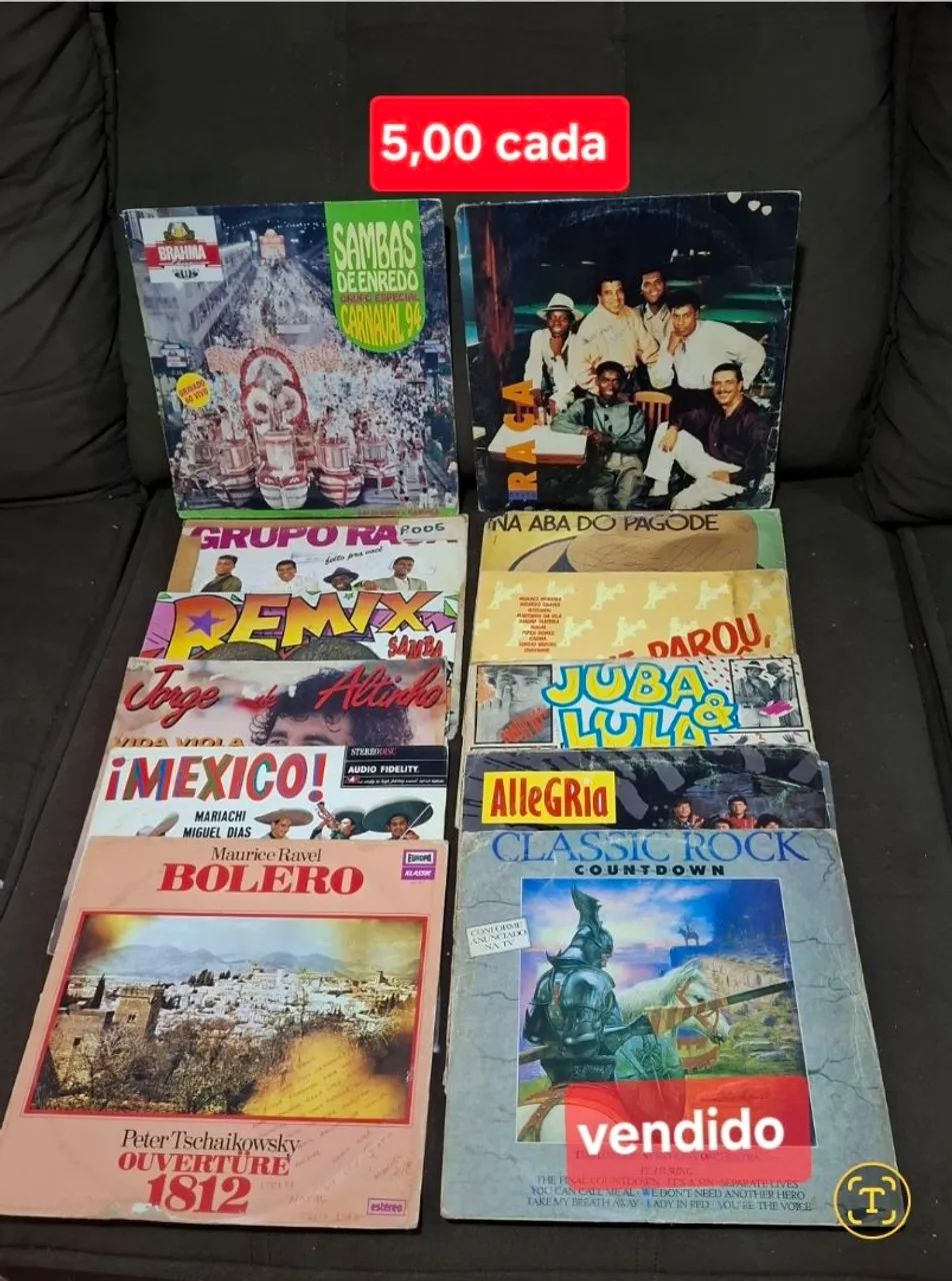 Desapegando lote 26 disco vinil  - Foto 3