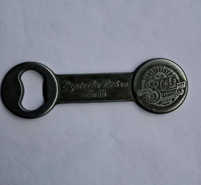 Raro Abridor de Garrafa da Cerveja Sol