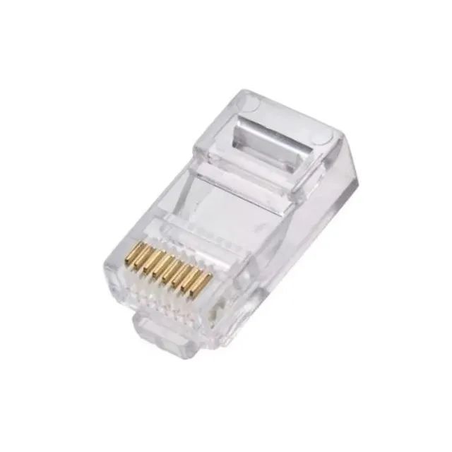 Conector RJ45 Cat6 Intelbras (1 Unidade) Macho Conex 1000 - WZetta