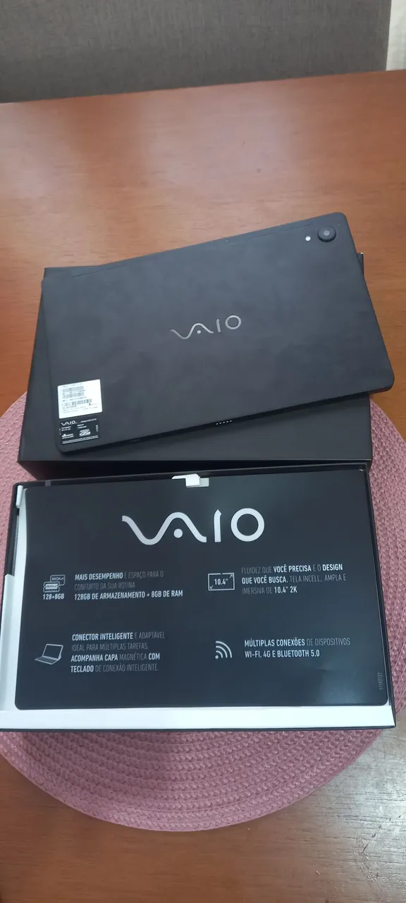 Tablet VAIO com tela de 10.4" - Novo na Caixa