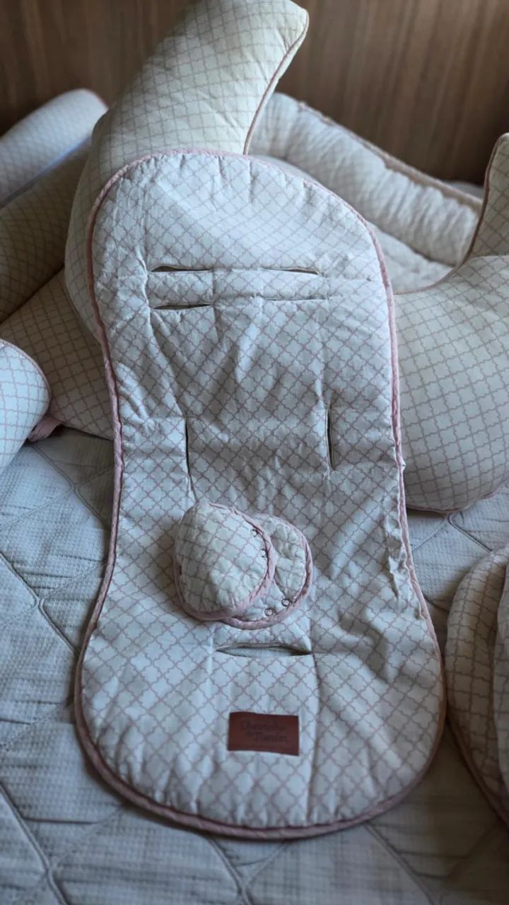 Capa para Carrinho e Bebê Conforto, com almofada redutora 