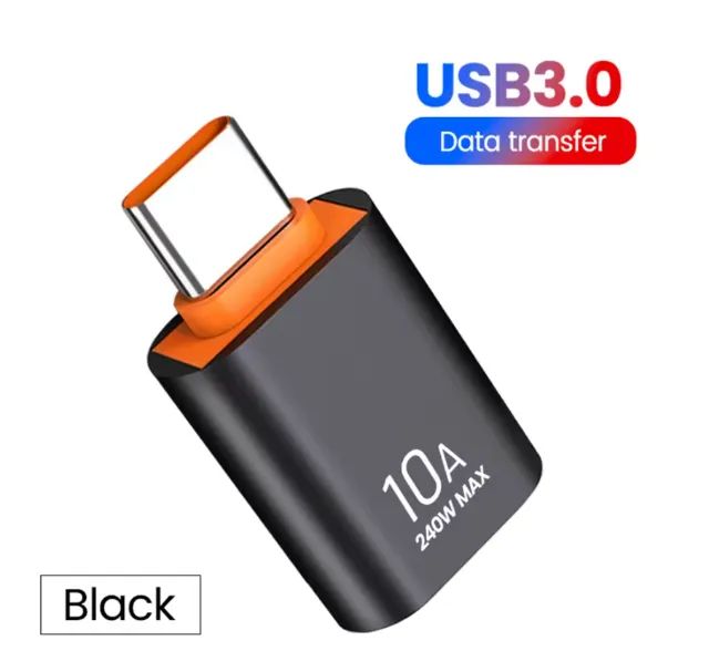 Conversor OTG, Tipo C para USB 3.0, Conector p/MacBook, Notebook, smatphone e outros UND. - Foto 4