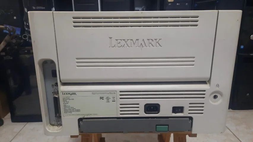 Impressora LASER LEXMARK E460DN 