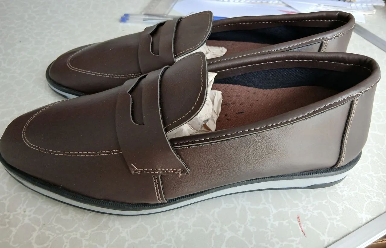 Sapato mocassim slip On tamanho 38 - Foto 2