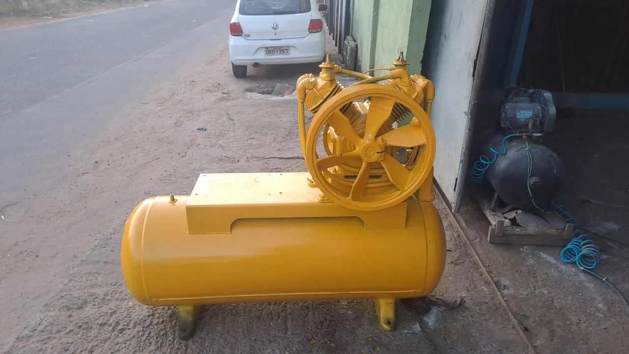 Compressor de Ar 400 libras Amarelo