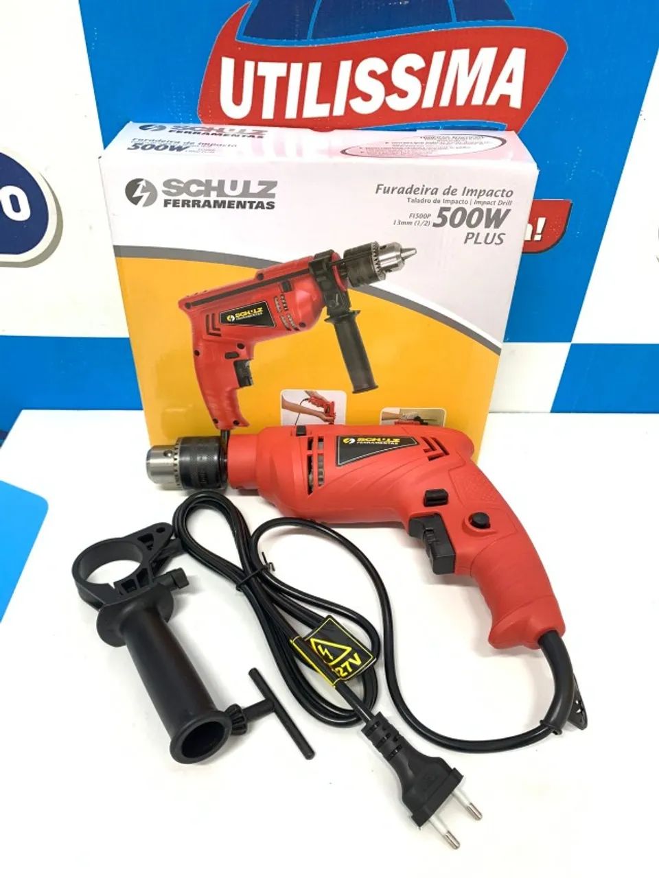Furadeira de Impacto 1/2" Schulz 500W 127V 2