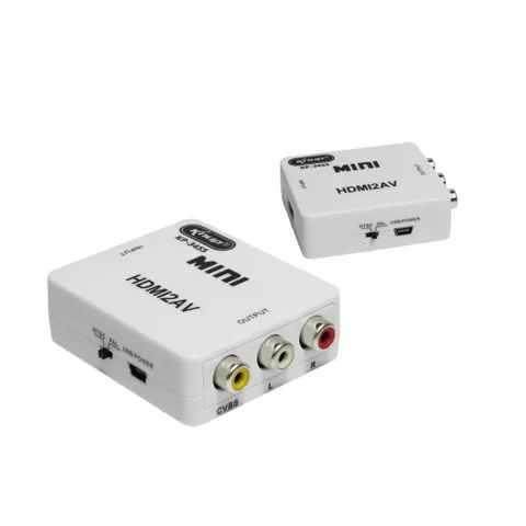 Conversor HDMI x AV RCA 1080p Branco Knup KP-3455 - Foto 2