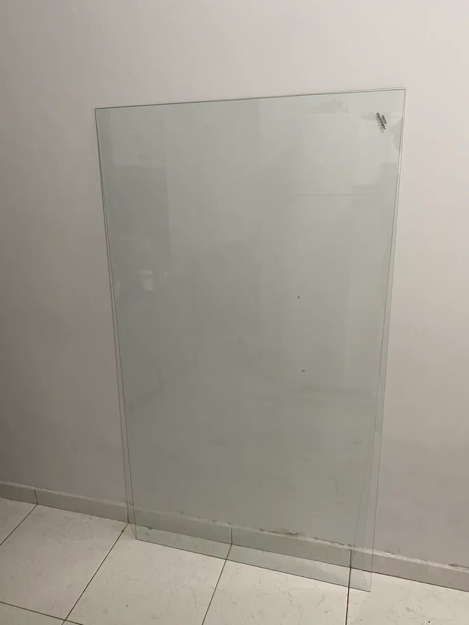 Tampo de vidro temperado quadrado