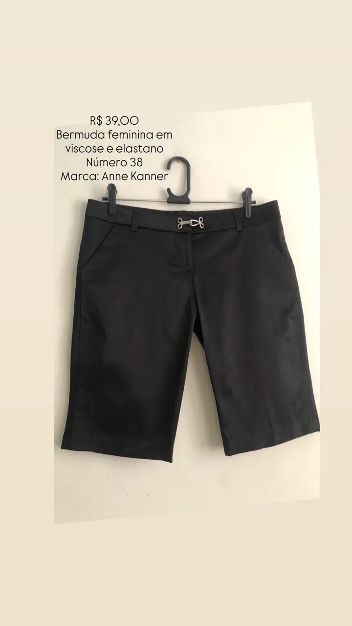 Bermuda feminina 38