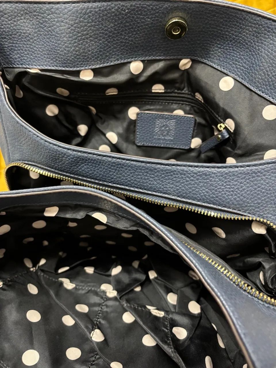 Linda bolsa azul marinho  - Foto 3