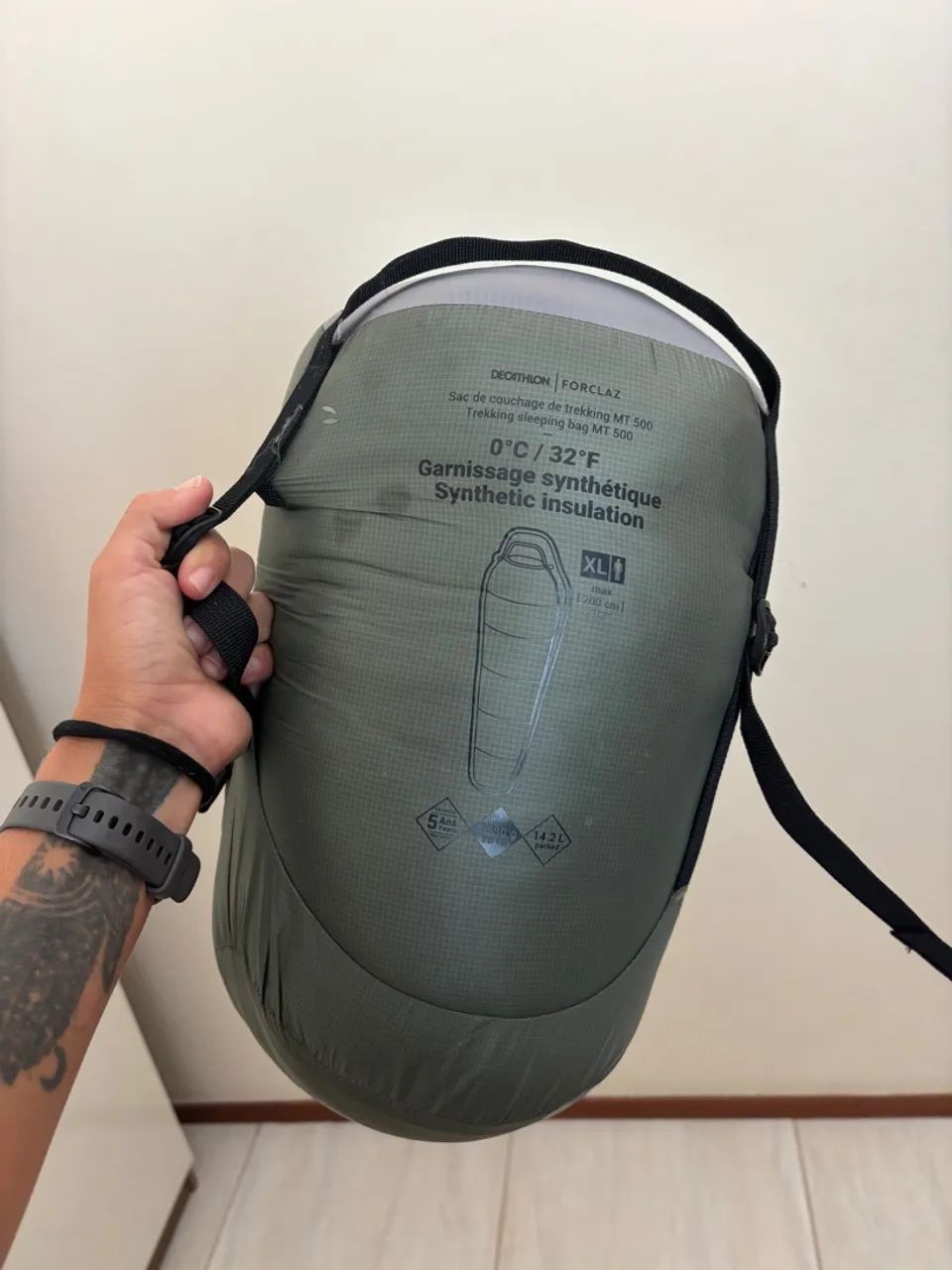 Saco de Dormir Decathlon Forclaz MT 500 - 0°C