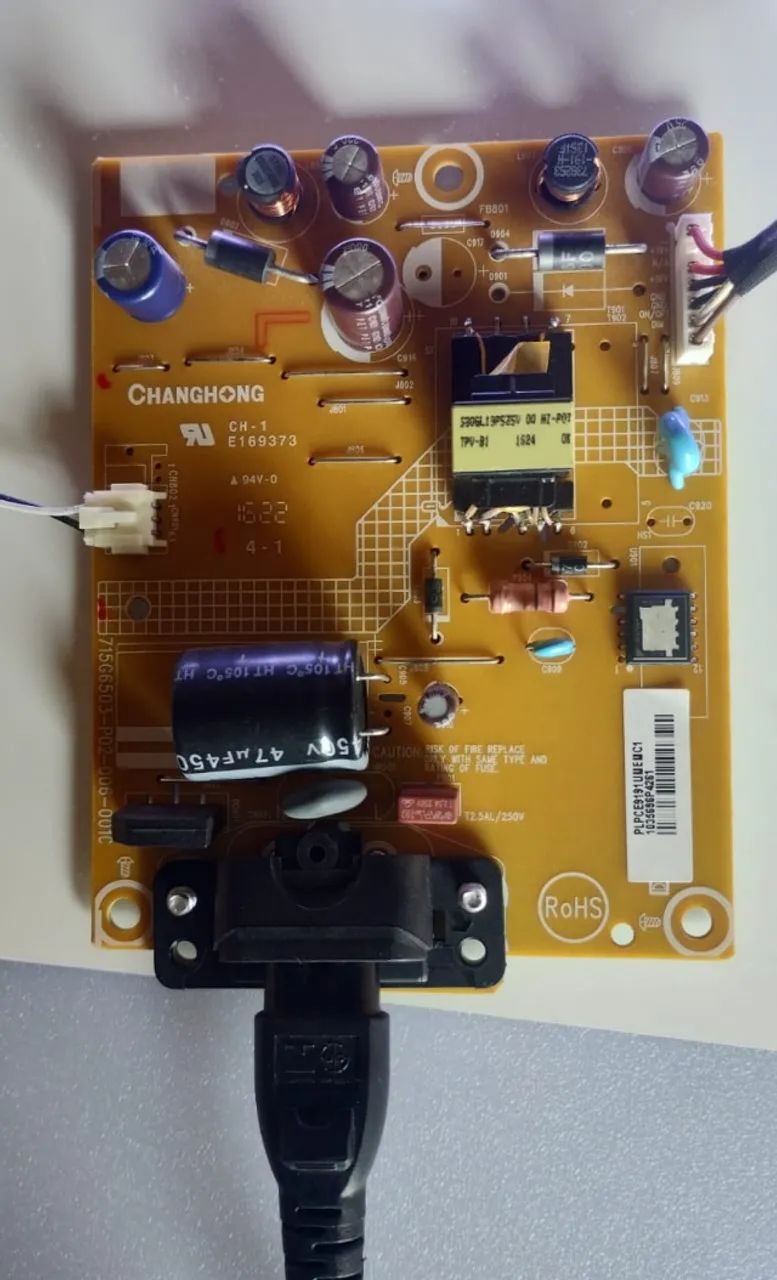 Placa Fonte + Placa Sinal Monitor AOC 18,5 Polegadas - Usados - Ver Descrição Completa  
