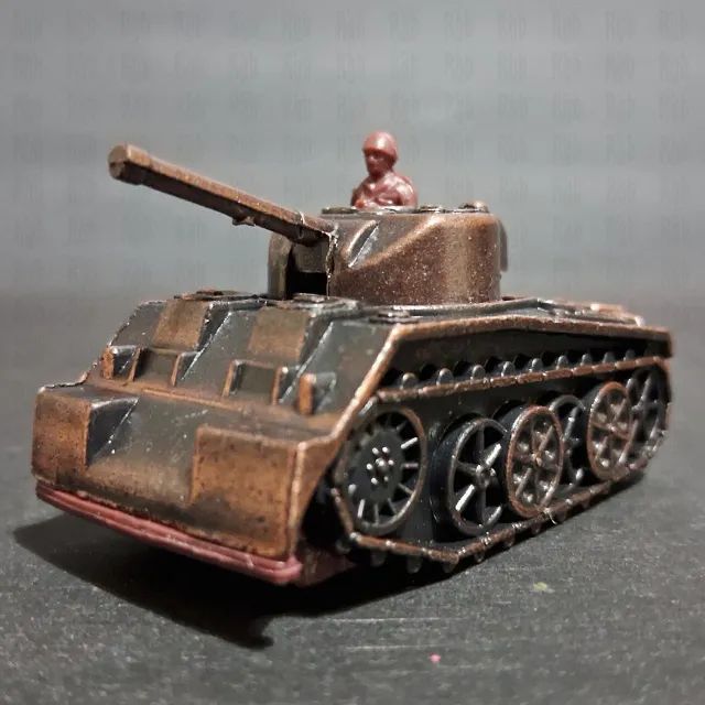 Apontador Colecionável Miniatura Metal Tanque De Guerra - Foto 2